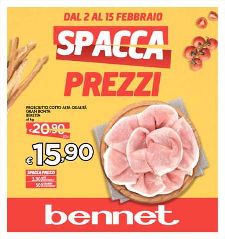 Volantino Bennet | Spacca prezzi | 2/2/2023 - 15/2/2023