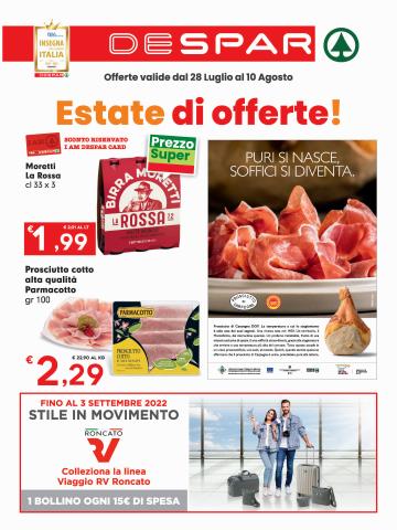 Offerte di Iper Supermercati a Paderno Dugnano | Estate di offerte! in Despar | 28/7/2022 - 10/8/2022