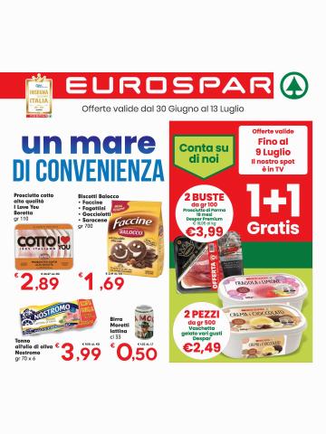 Volantino Eurospar a Novara | Un mare di convenienza  | 30/6/2022 - 13/7/2022
