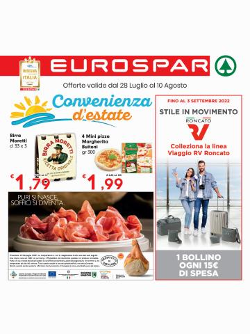 Volantino Eurospar | Convenienza d'estate | 28/7/2022 - 10/8/2022