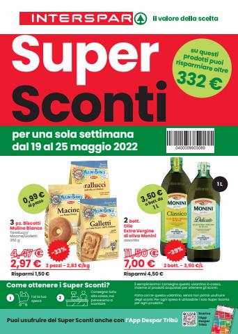 Catalogo Interspar a Parma | SUPER SCONTI | 19/5/2022 - 25/5/2022