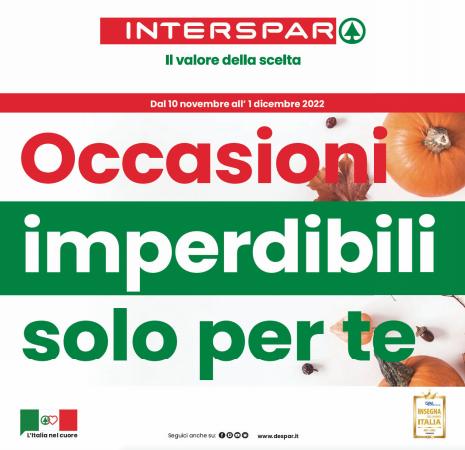 Volantino Interspar a Padova | Occasioni imperdibili solo per te | 10/11/2022 - 1/12/2022