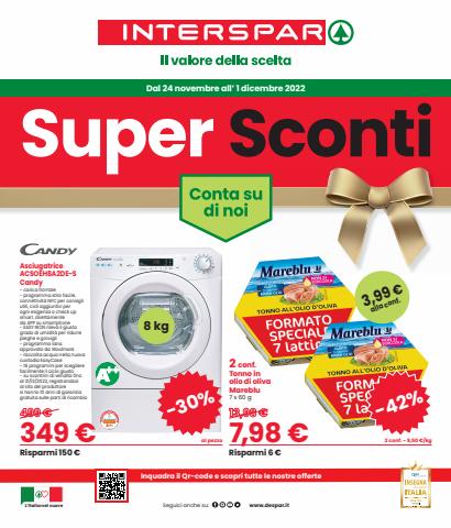 Volantino Interspar a Padova | Super Sconti | 24/11/2022 - 1/12/2022