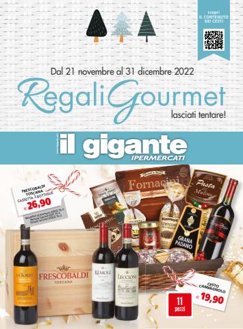 Volantino Il Gigante a Milano | Regali Gourmet | 21/11/2022 - 31/12/2022