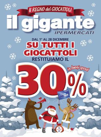 Volantino Il Gigante a Milano | GIOCATTOLO  | 1/12/2022 - 28/12/2022