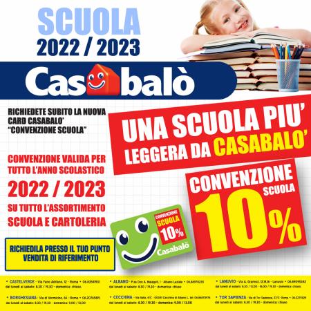 Offerte di Profumeria e Bellezza a Milazzo | Convenzione scuola 10% in Arcobalò | 26/9/2022 - 9/10/2022