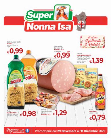 Volantino Supermercati Nonna Isa | Volantino Supermercati Nonna Isa | 28/11/2022 - 11/12/2022