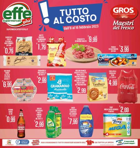 Volantino Supermercati EffePiù | Offerte Supermercati EffePiù | 8/2/2023 - 16/2/2023