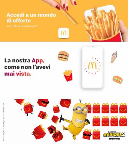 Volantino McDonald's | Un mondo di offerte | 23/7/2022 - 10/8/2022
