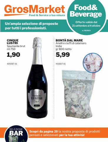 Volantino SoGeGross | Volantino Food &#038; Beverage | 21/9/2022 - 4/10/2022