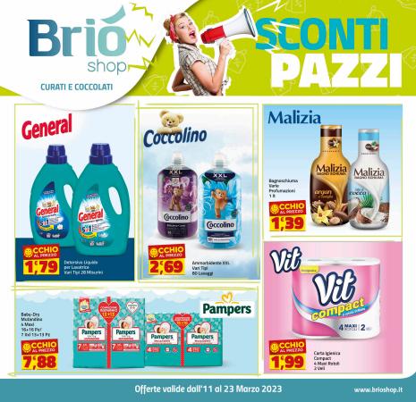 Volantino Supermercati Briò a Genova | Sconti Pazzi | 12/3/2023 - 23/3/2023