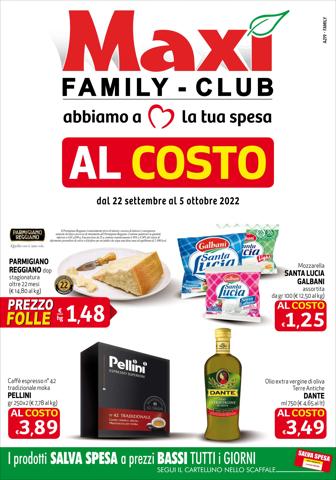 Volantino Maxi Family | Volantino Maxi Family | 22/9/2022 - 5/10/2022