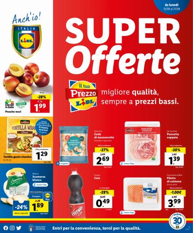Offerte di Iper Supermercati a Genova | Super Offerte in Lidl | 16/8/2022 - 21/8/2022