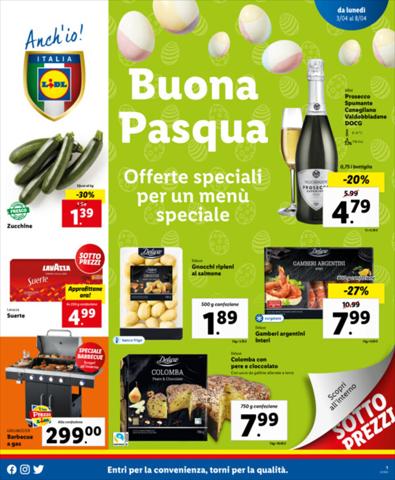 Volantino Lidl a Roma | Buona Pasqua! | 3/4/2023 - 8/4/2023