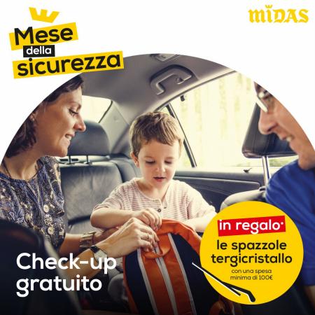 Offerte di Auto, Moto e Ricambi a Pisa | In regalo spazzole tergicristallo in Midas | 25/9/2022 - 2/10/2022