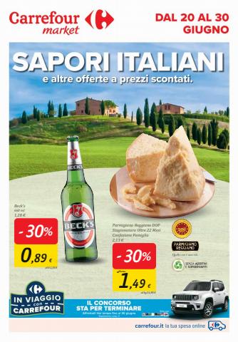 Offerte di Iper Supermercati a Torino | Sapori Italiani in Carrefour Market | 20/6/2022 - 30/6/2022