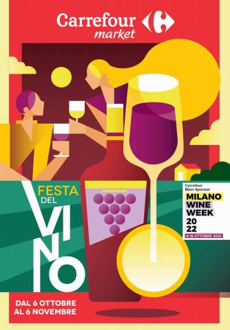 Volantino Carrefour Market a Roma | FESTA DEL VINO | 6/10/2022 - 6/11/2022