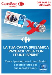 Volantino Carrefour Market a Latina | Punti Sprint Payback | 9/1/2023 - 31/1/2023