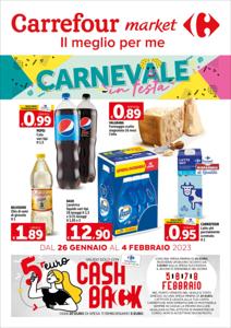 Offerte di Iper Supermercati a Reggio Calabria | Carnevale in festa in Carrefour Market | 26/1/2023 - 4/2/2023