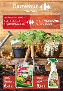 Offerta a pagina 1 del volantino Catalogo Giardinaggio di Carrefour Market