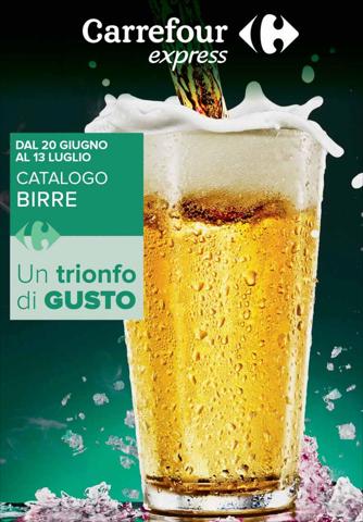 Volantino Carrefour Express a Milano | Catalogo Birre  | 20/6/2022 - 13/7/2022