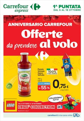 Volantino Carrefour Express a Genova | Offerte da prendere al volo | 6/10/2022 - 18/10/2022