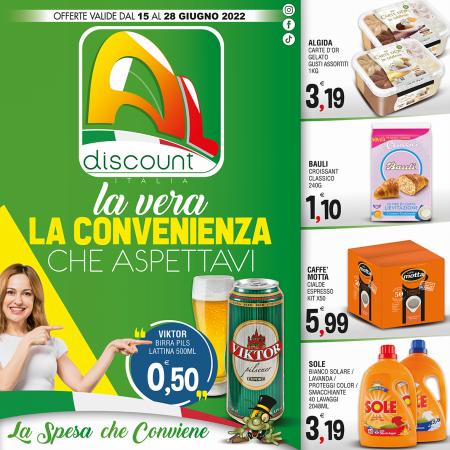 Volantino Al Discount | La vera convenienza che aspetavi! | 15/6/2022 - 28/6/2022
