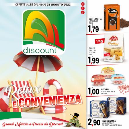 Offerte di Discount a Lecce | Relax E Convenienza in Al Discount | 10/8/2022 - 23/8/2022