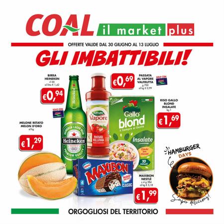 Volantino Coal Il Market Plus a San Benedetto del Tronto | Volantino Settimanale | 30/6/2022 - 13/7/2022