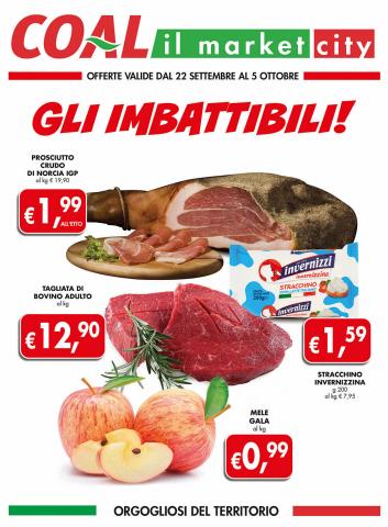Offerte di Iper Supermercati a Messina | Volantino Settimanale in Coal Il Market City | 22/9/2022 - 5/10/2022
