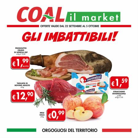 Volantino Coal Il Market a Gubbio | Volantino Settimanale | 22/9/2022 - 5/10/2022