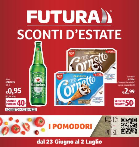 Volantino Futura Supermercati | offerte Futura Supermercati | 23/6/2022 - 2/7/2022