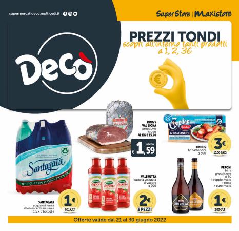 Volantino Deco Maxistore a Ladispoli | Prezzi tondi | 21/6/2022 - 30/6/2022