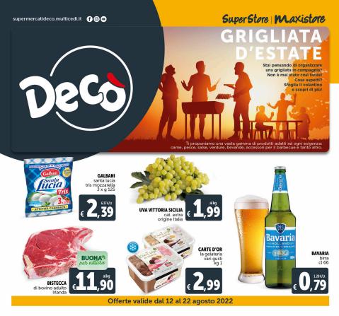 Offerte di Iper Supermercati | Grigliata d'estate in Deco Maxistore | 12/8/2022 - 22/8/2022