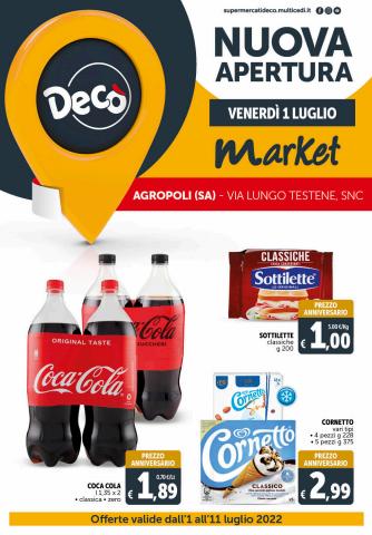 Volantino Deco Market a Pontecagnano Faiano | Nuova Apertura | 1/7/2022 - 11/7/2022
