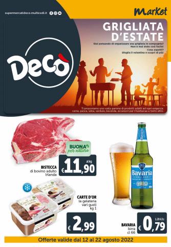 Volantino Deco Market | Grigliata d'estate | 12/8/2022 - 22/8/2022