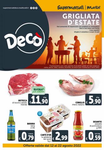 Offerte di Iper Supermercati a Bari | Grigliata d'estate in Deco Market | 12/8/2022 - 22/8/2022