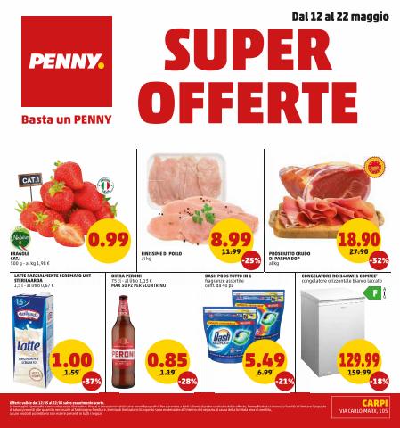 Catalogo Penny a Carpi | SUPER OFFERTE | 12/5/2022 - 22/5/2022