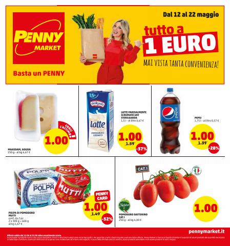 Offerte di Iper Supermercati a Pisa | Tutto a 1 EURO in Penny | 12/5/2022 - 22/5/2022