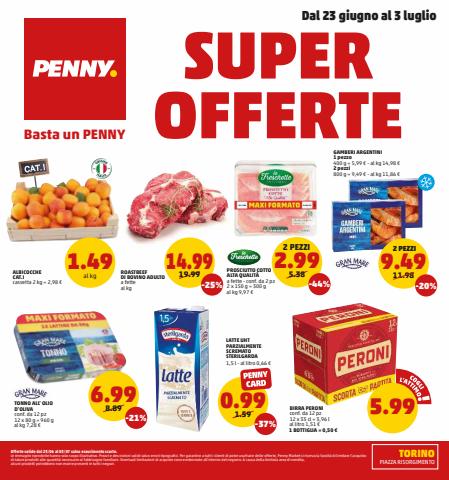 Offerte di Discount a Torino | Super Offerte in Penny | 23/6/2022 - 3/7/2022