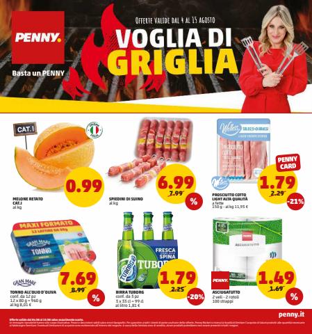 Offerte di Iper Supermercati a Monterotondo | Voglia di griglia in PENNY | 4/8/2022 - 15/8/2022