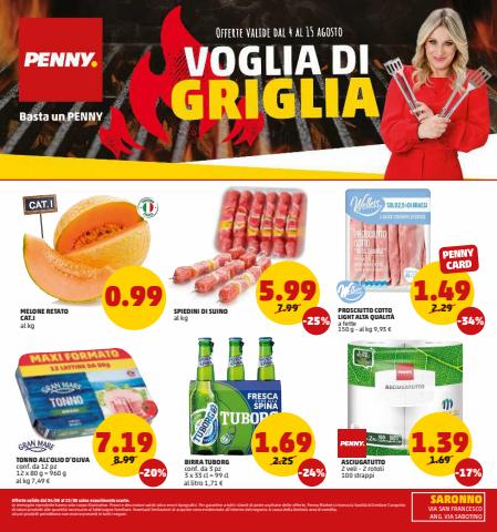 Offerte di Iper Supermercati a Paderno Dugnano | Voglia di griglia in PENNY | 4/8/2022 - 15/8/2022