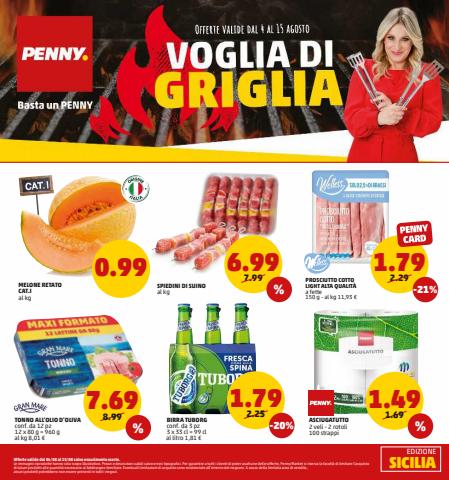 Offerte di Iper Supermercati a Sciacca | Voglia di griglia in PENNY | 4/8/2022 - 15/8/2022