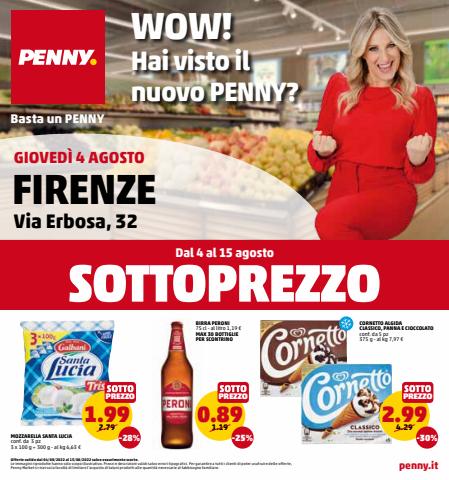 Offerte di Discount a Firenze | SOTTOPREZZO in Penny | 4/8/2022 - 14/8/2022
