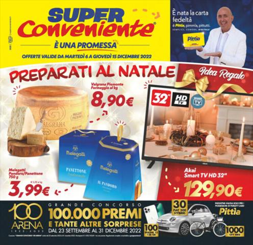 Volantino Iper Super Conveniente a Catania | Preparati al natale | 6/12/2022 - 15/12/2022