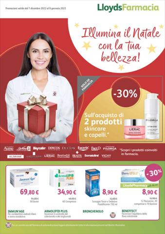 Offerte di Salute e Ottica a Prato | Natale in Lloyds Farmacia | 1/12/2022 - 8/1/2023