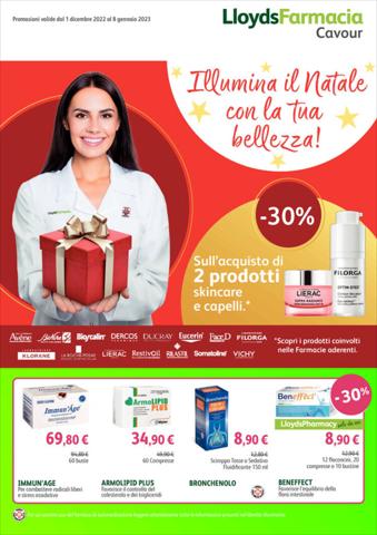 Offerte di Salute e Ottica a Prato | Illumina il Natale con la tua bellezza! in Lloyds Farmacia | 1/12/2022 - 8/1/2023