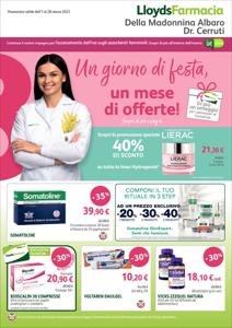 Offerte di Salute e Ottica a Genova | Un giorno di festa, un mese di offerte! in Lloyds Farmacia | 1/3/2023 - 28/3/2023