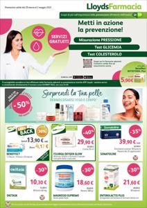 Offerte di Salute e Ottica a Bologna | Metti in azione la prevenzione! in Lloyds Farmacia | 29/3/2023 - 2/5/2023