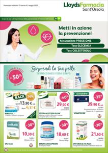 Volantino Lloyds Farmacia | Metti in azione la prevenzione! | 29/3/2023 - 2/5/2023